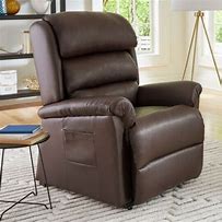 deluxe lift chair with leather